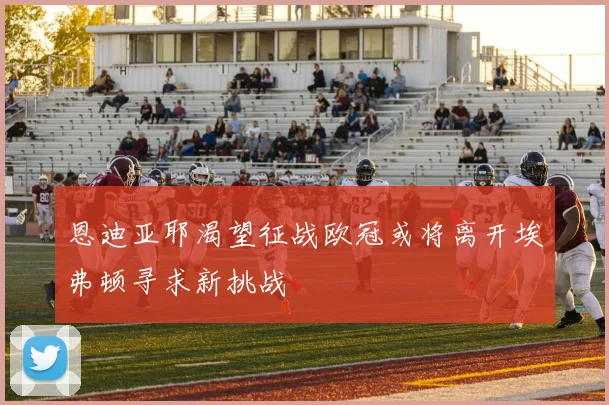 恩迪亚耶渴望征战欧冠或将离开埃弗顿寻求新挑战